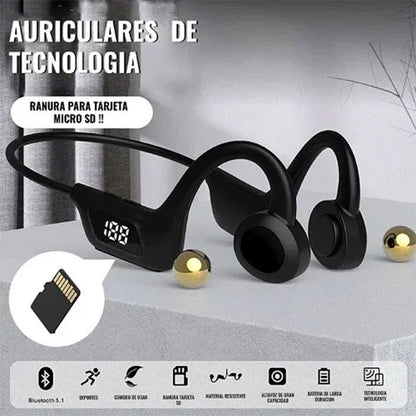 🦻🤩AUDIFONOS DE CONDUCCIÓN OSEA: Sin cables, sin molestias y sin perder el contacto con el entorno.