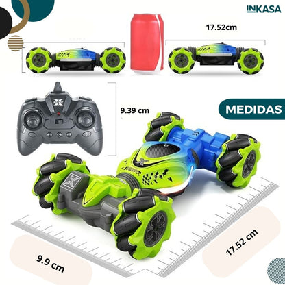Carro acrobático con sensor 4wd a control remoto