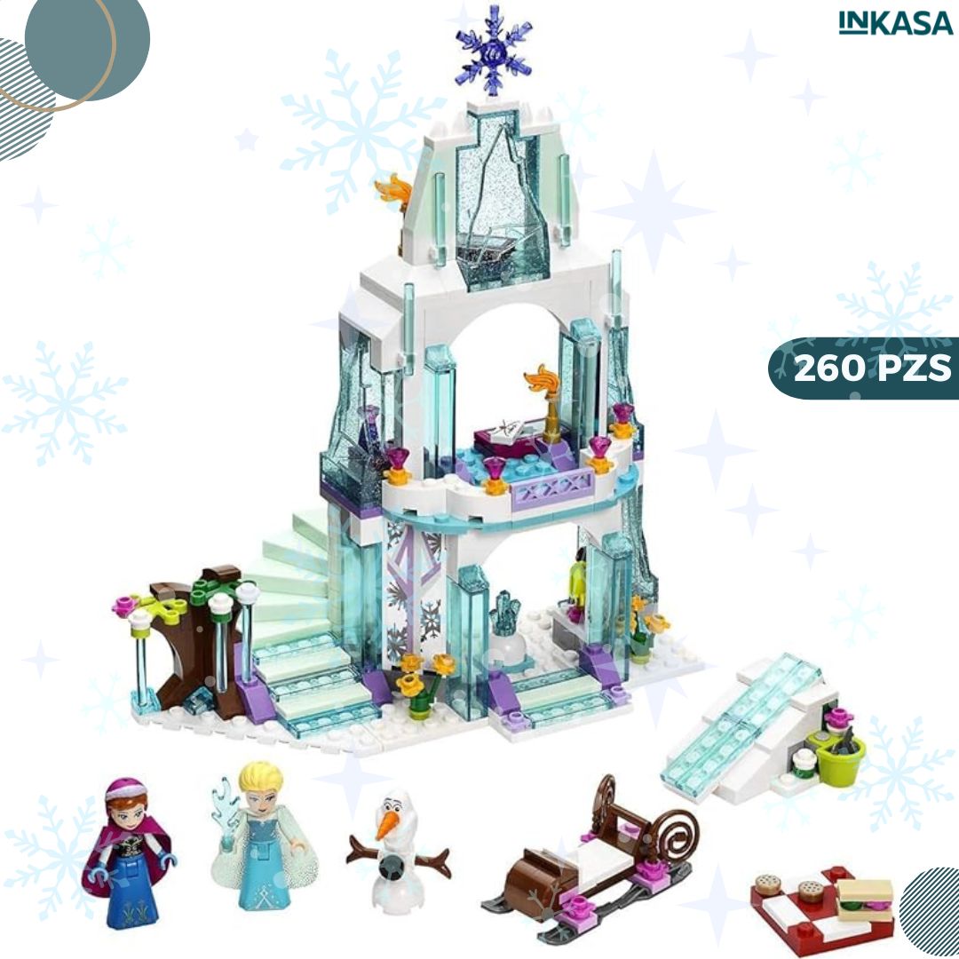 Castillo Frozen armable 260 pzas