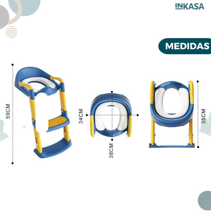Asiento entrenador de Inodoro para niños