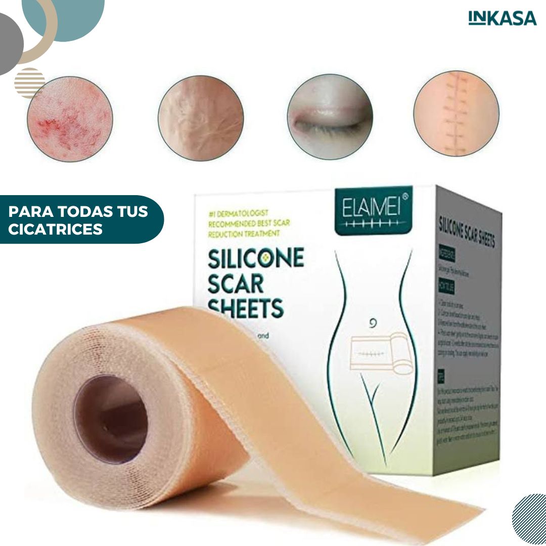 Parche de Silicona para eliminar citarices