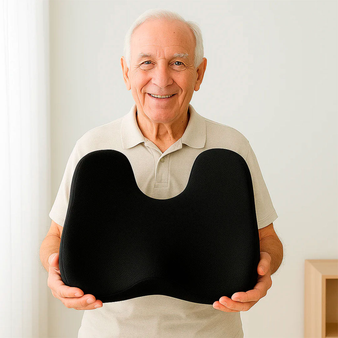 🪑 Cojín Ergonómico Multizona para Silla, Oficina y Auto