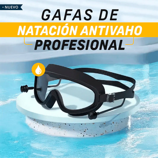 🏊‍♀️ Gafas de Natación con Tapones – Para Niños y Adultos | Protección Total en el Agua