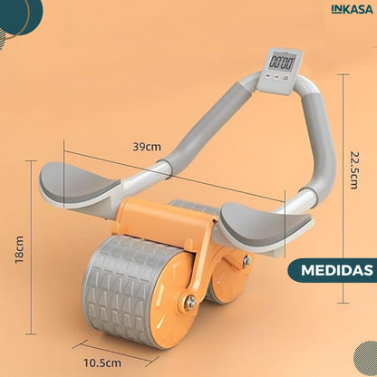 Rodillo abdominal con contador