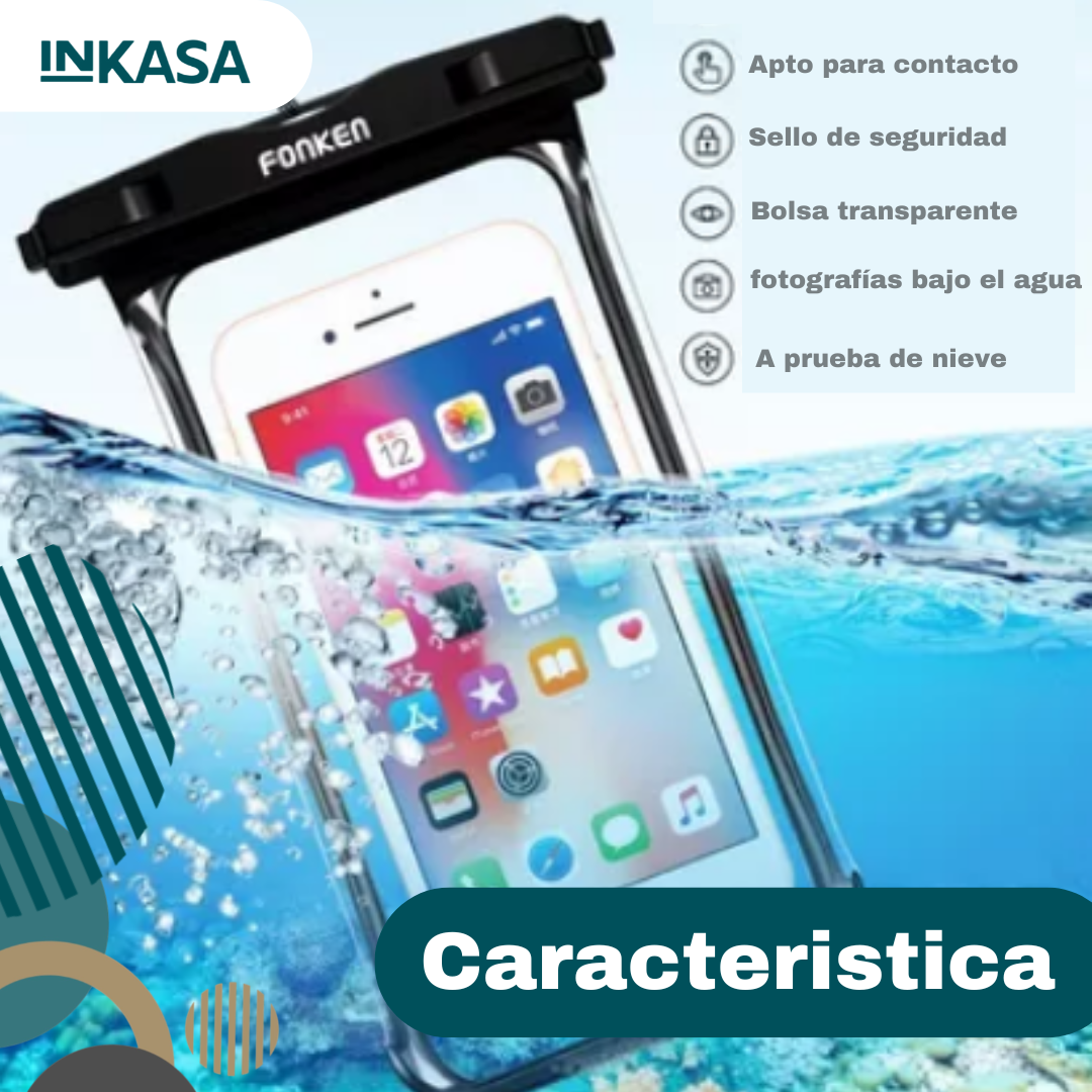 Protector De Agua Para Celular Funda A