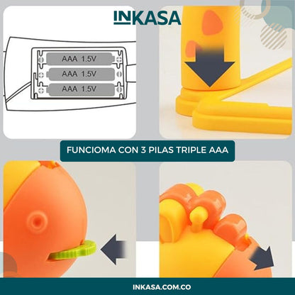 Mesa de dibujo para niños con proyector