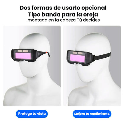 🥽Gafas para Soldar PRO – Protección Inteligente con Oscurecimiento Instantáneo