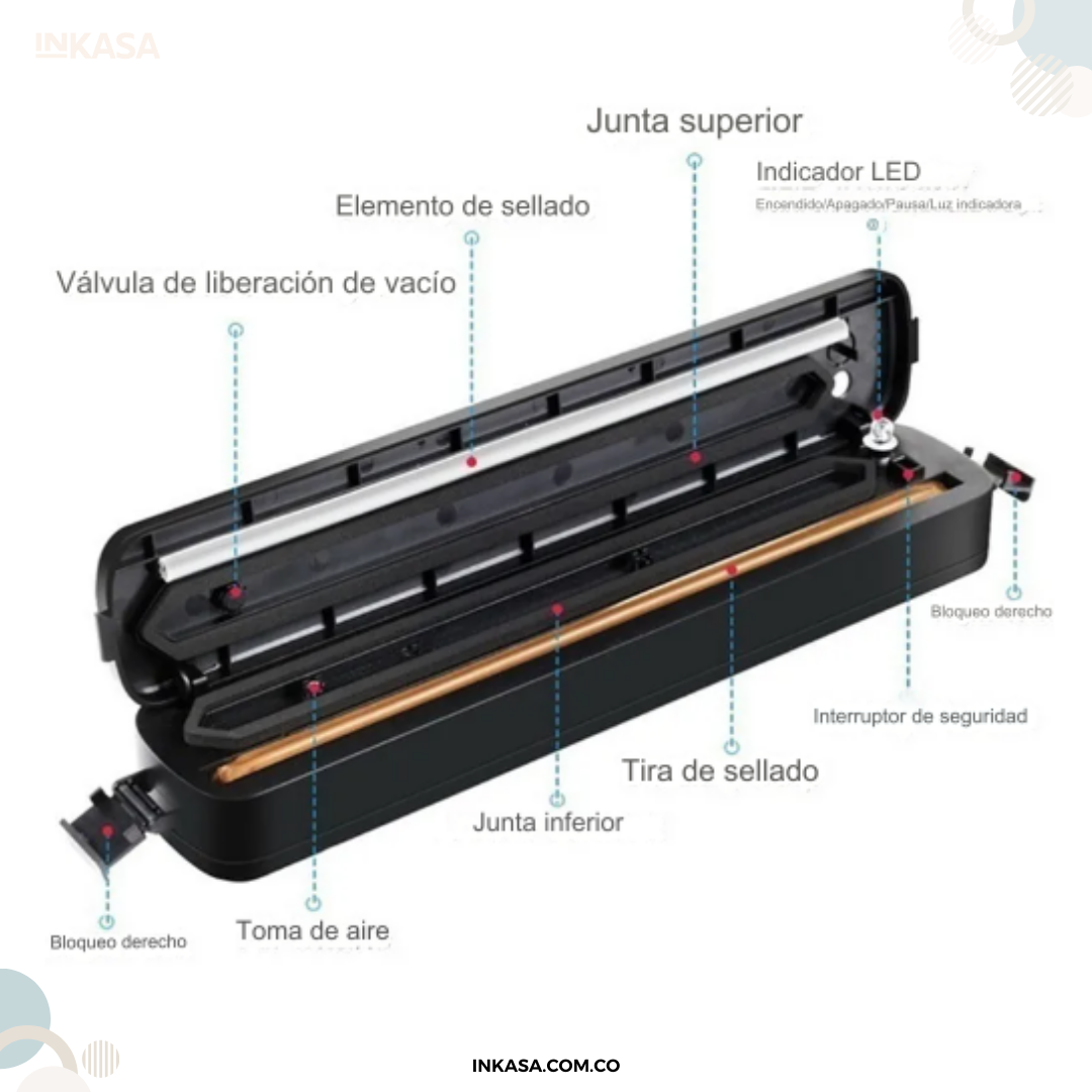Maquina Empacadora Selladora Al Vacio
