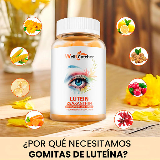 Gomitas Luteína para la Salud Ocular: Luteína + Zeaxantina para proteger y mejorar la visión👁️