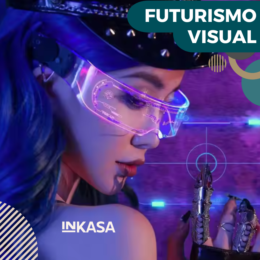 Gafas Luminosas Futuristas Led Halloween