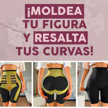 🔥SculptFlex 5D – Faja Short Levanta Glúteos con Control de Abdomen y Cintura Alta😍
