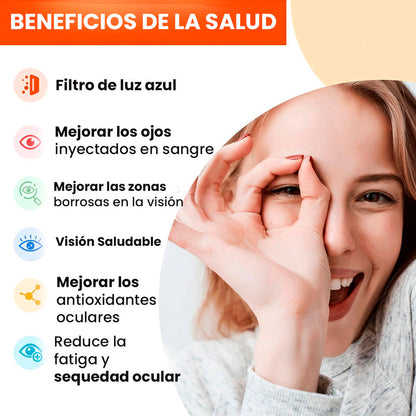 Gomitas Luteína para la Salud Ocular: Luteína + Zeaxantina para proteger y mejorar la visión👁️