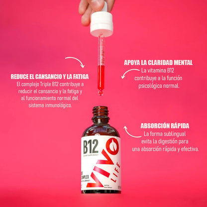 Complejo B12: Restaura naturalmente los niveles de energía❤️‍🩹✨