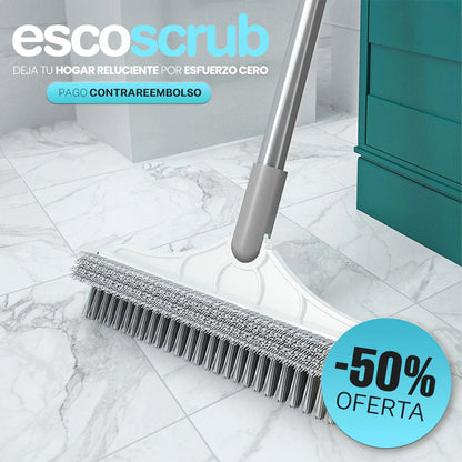 ⚡BrushPro 360 – Escoba Multifuncional con Cerdas Extra Duras y Goma Barreagua🧹