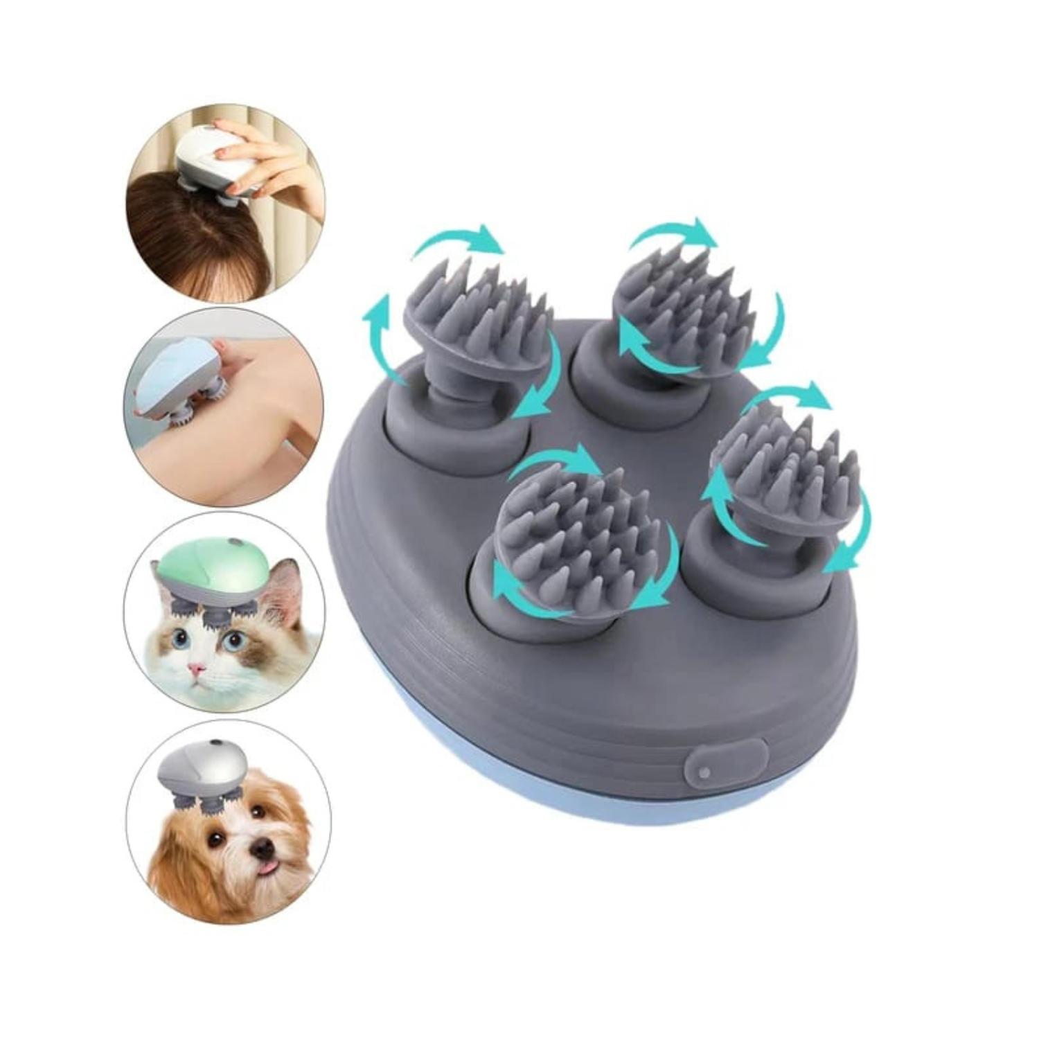 Masajeador Multifuncional Cabeza Cuerpo 🙀