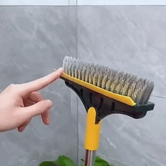 ⚡BrushPro 360 – Escoba Multifuncional con Cerdas Extra Duras y Goma Barreagua🧹