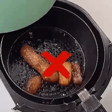 Canastillas En Silicona Para Air Fryer X6 unidades