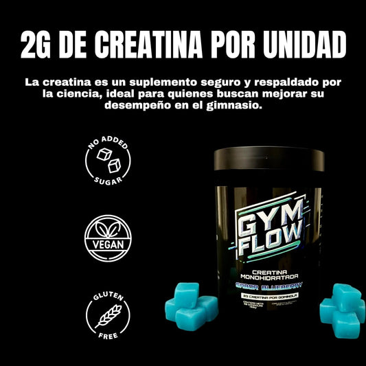 GymFlow - Gominolas de Creatina Monohidratada💯💪