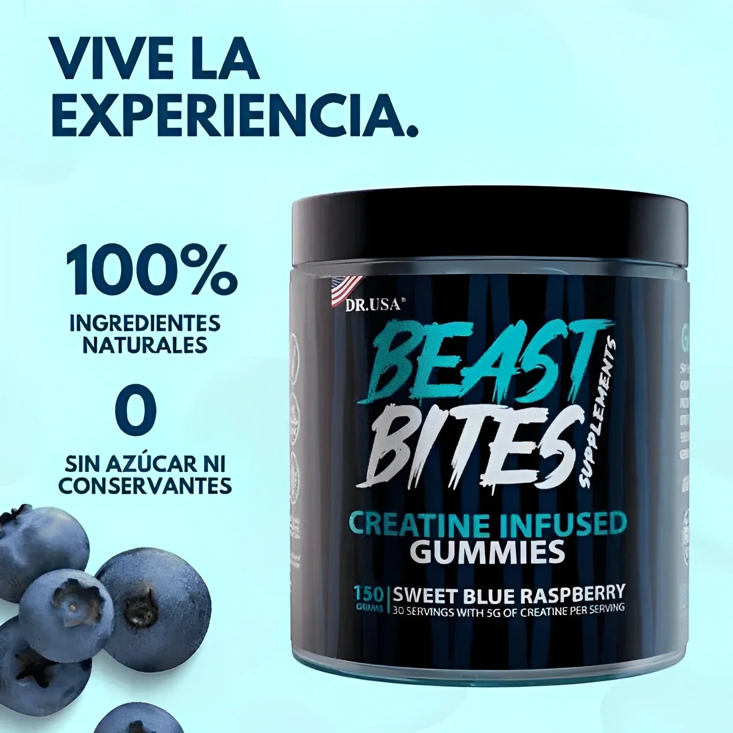 BEST BITES: Gomitas de creatina🟦