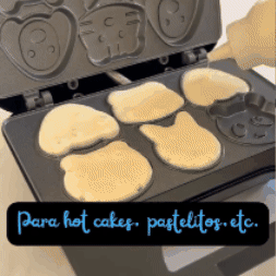 Máquina para hacer pancakes de figuritas
