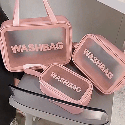 Set x 3 cosmetiqueras Washbag