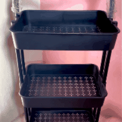 Carrito organizador de 3 niveles