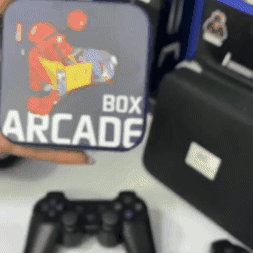 Consola box arcade con controles