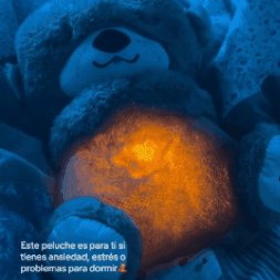 Peluche nutria calmante