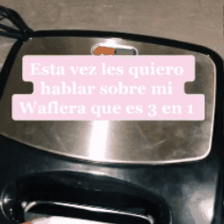 Sanduchera waflera y tostadora 3 En 1