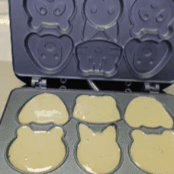 Máquina para hacer pancakes de figuritas