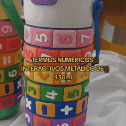 Termo infantil didáctico 123