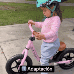 Bicicleta de entrenamiento para niños