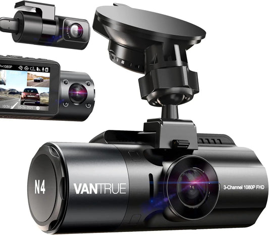 🚘🚗Cámara DVR 360° para Automóvil | Seguridad Total Desde Todos los Ángulos
