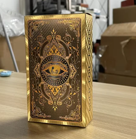 CARTAS TAROT LÁMINA DE ORO 🃏🧙 ¡1 mazo con 78 cartas!