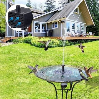 Fuente de agua solar: ¡No necesitas baterías ni cables!🌞💧
