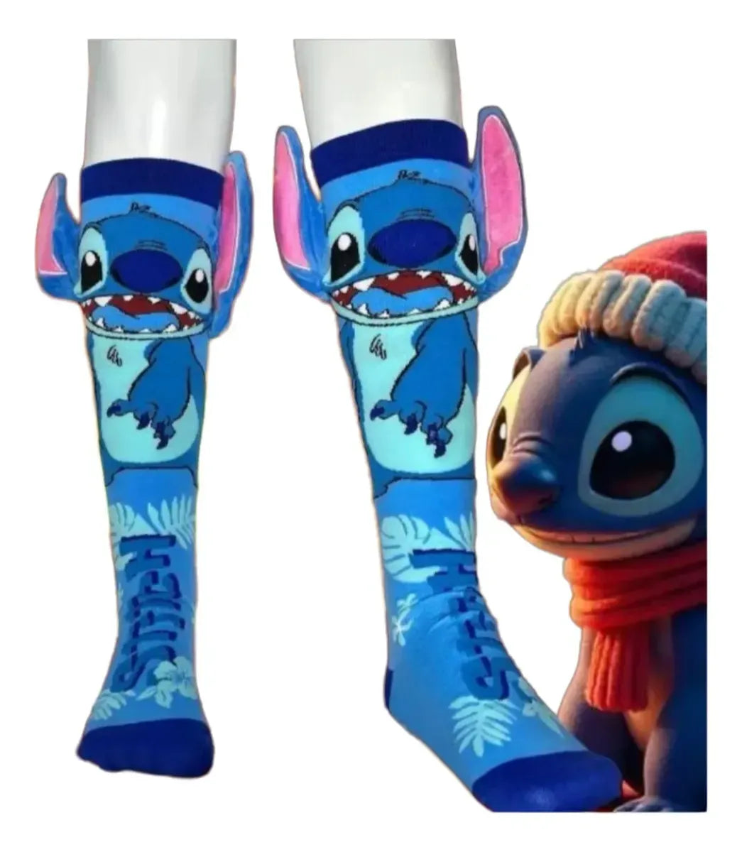 Calcetines 3D de Lilo & Stitch – Comodidad y Diversión en Cada Paso🧦😍