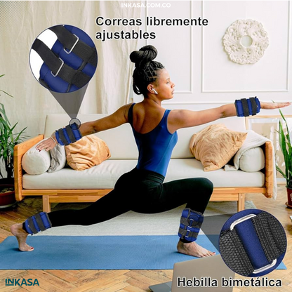 Pesas Tobilleras 5 Kilos Cada Una