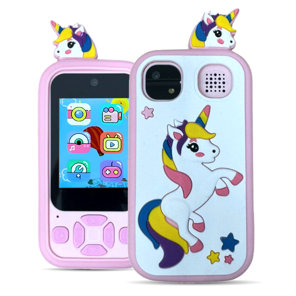 Celular para niños con juegos y cámara