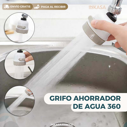 Grifo Ahorrador de Agua 360