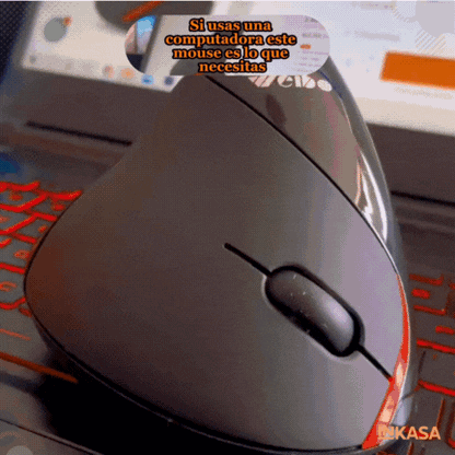 Mouse Inalámbrico Ergonómico Vertical